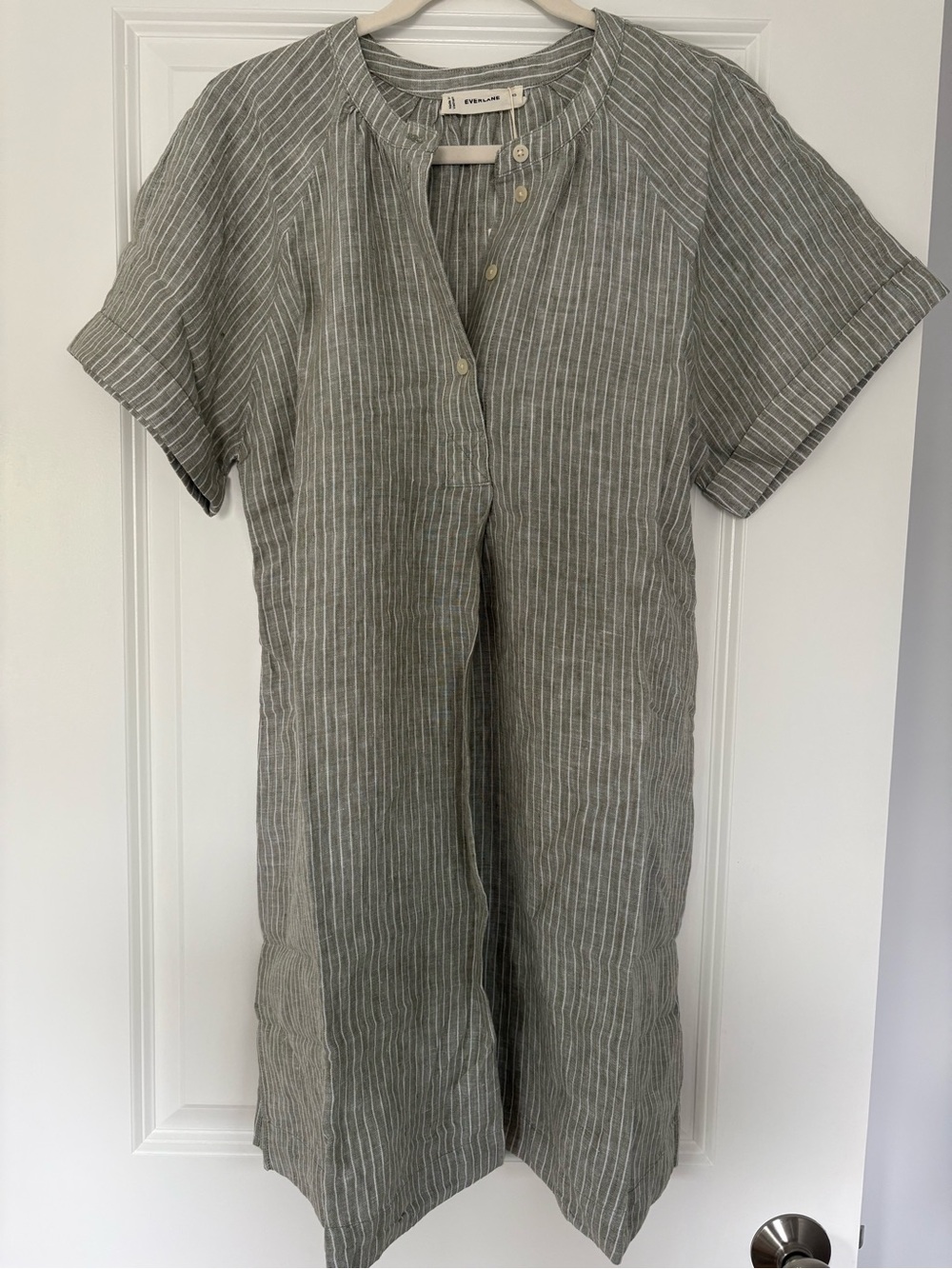 Everlane Popover Linen Dress - NWT